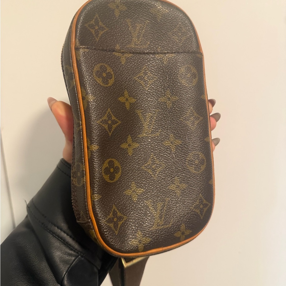 Louis Vuitton Monogram Brown Belt Bag